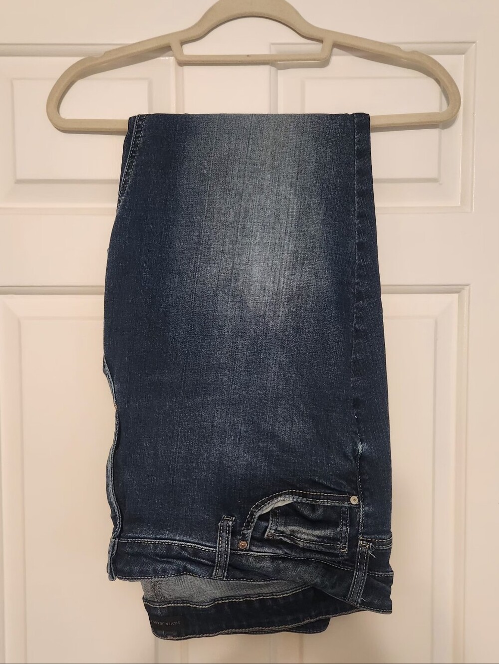 Silver Jeans 20 Dark Blue Elyse Skinny Jeans
